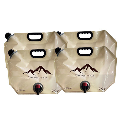🏕️ Großvolumiger faltbarer Outdoor-Wasserbehälter (Tasche)