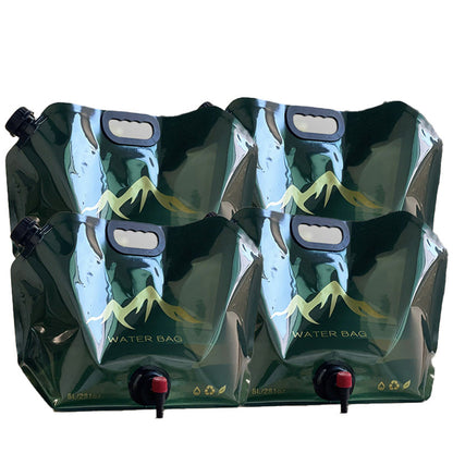 🏕️ Großvolumiger faltbarer Outdoor-Wasserbehälter (Tasche)