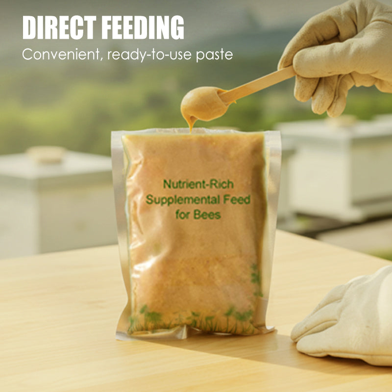 Nährstoffreiches Ergänzungsfuttermittel mit Blütenpollen für Bienen