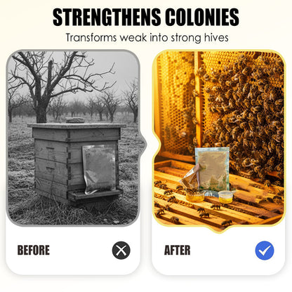 Nährstoffreiches Ergänzungsfuttermittel mit Blütenpollen für Bienen