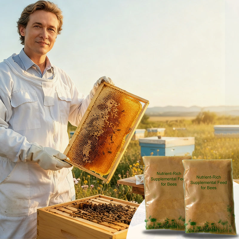 Nährstoffreiches Ergänzungsfuttermittel mit Blütenpollen für Bienen