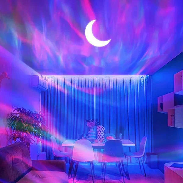🌌50% RABATT JETZT!✨Nordlichtprojektor🔮360° Farbwechsel mit Sternenhimmel-Effekt für eine Magische Atmosphäre zu Hause✨