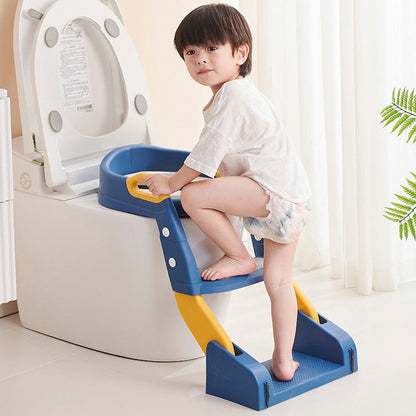 🚽50 % RABATT⏰ Kinder‑Toilettensitz mit Treppe, PU‑gepolstert & höhenverstellbar – sicher & bequem fürs Töpfchentraining