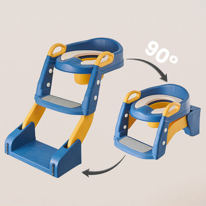 🚽50 % RABATT⏰ Kinder‑Toilettensitz mit Treppe, PU‑gepolstert & höhenverstellbar – sicher & bequem fürs Töpfchentraining