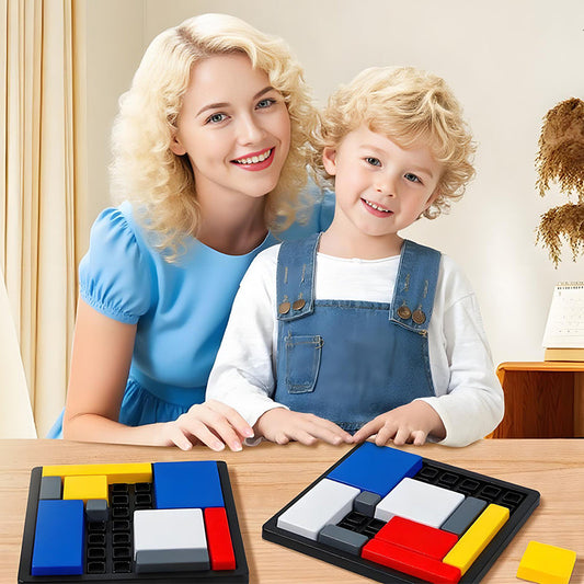 🔥2 kaufen 1 gratis! ✨ Kreatives Geometrie-Blockpuzzle - Entwickelt räumliches Denken und Fantasie bei Kindern und Erwachsenen 🔷🎨