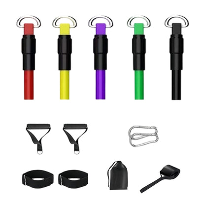 🔥Solange der Vorrat reicht 50 % Rabatt!🎉13-teiliges Widerstandsbandset mit Griff für das Heimfitnessstudio🏋️‍♂️