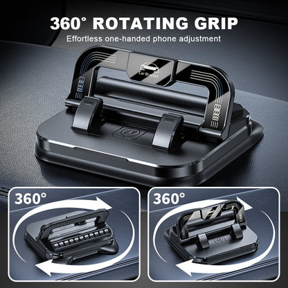 📱 JETZT 60 % RABATT! ✨ 360° drehbarer, faltbarer Handyhalter – universell kompatibel mit rutschfester Unterseite für Schreibtisch, Auto und Reisen 🚗💻