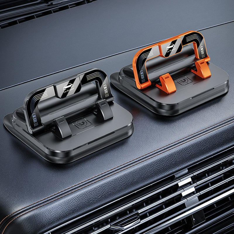 📱 JETZT 60 % RABATT! ✨ 360° drehbarer, faltbarer Handyhalter – universell kompatibel mit rutschfester Unterseite für Schreibtisch, Auto und Reisen 🚗💻