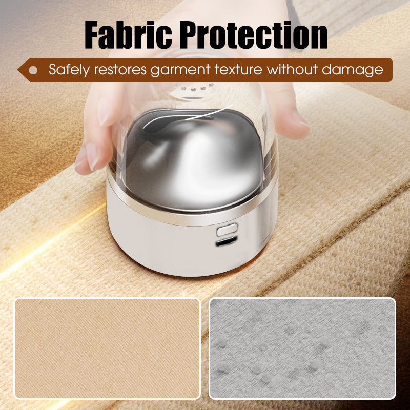 🧶 JETZT 50 % RABATT! ✨Tragbarer wiederaufladbarer Fusselrasierer – 3 Geschwindigkeitsstufen mit LED-Licht für die Pflege von Pullovern und Polstern 🔋✨