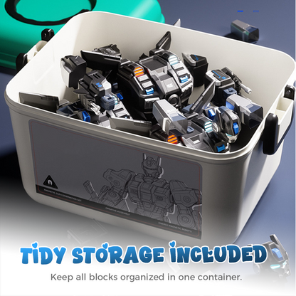 💥 ZEITLICH BEGRENZTES ANGEBOT! 🔥9-in-1 magnetisches transformierendes Auto- und Roboterspielzeug