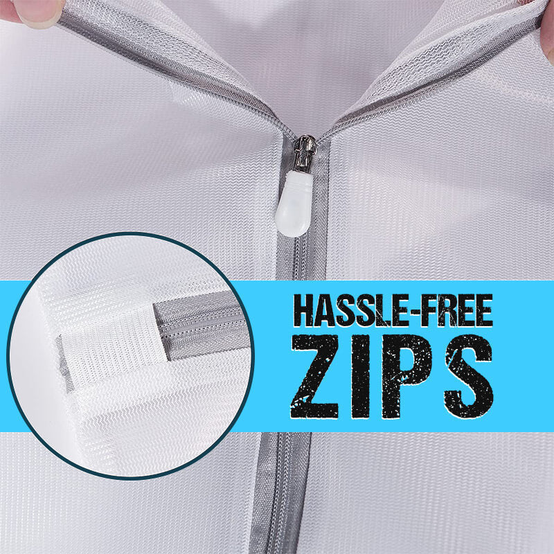 Schützender Wäschesack aus Netzgewebe für Kleidung