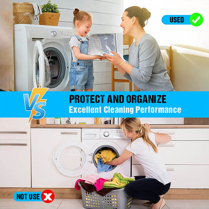 Schützender Wäschesack aus Netzgewebe für Kleidung