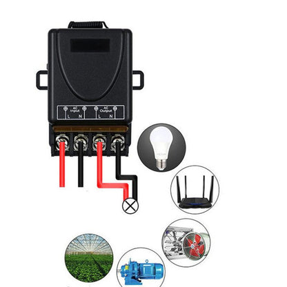 🔌 50% RABATT JETZT ! ⚡ Drahtloser Fernbedienungsschalter und Empfänger-Set – Einfache Installation, Breite Kompatibilität & Sichere Nutzung 🏠