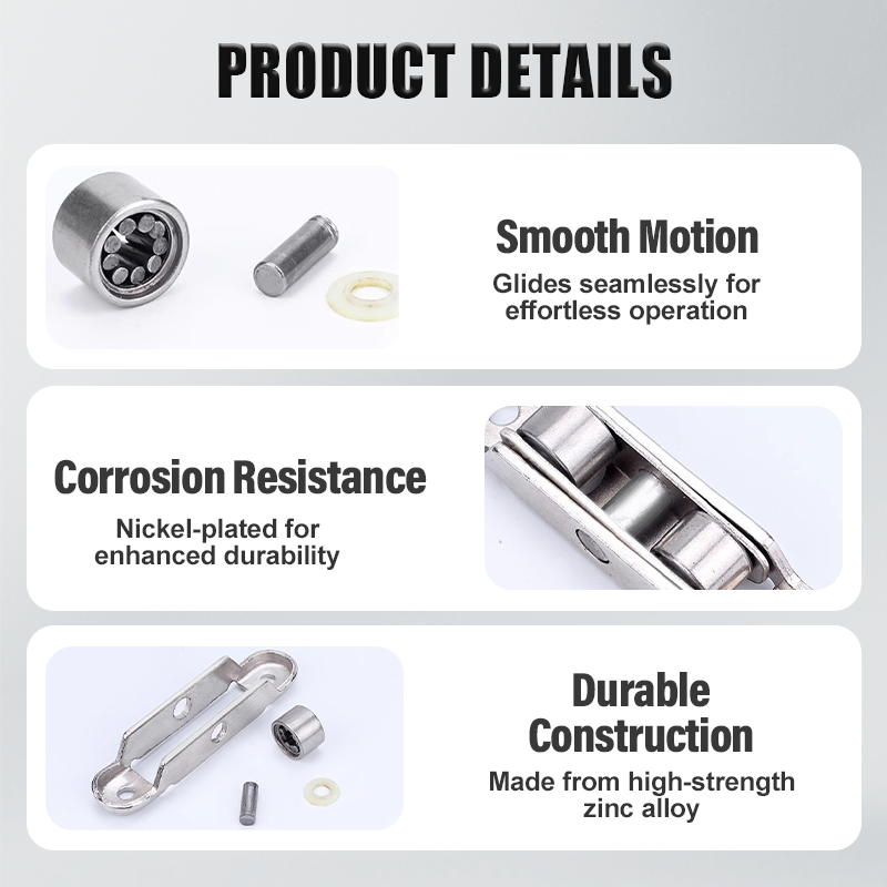 💥2025 Neues Upgrade⚡80/88 Riemenscheibe aus Zinklegierung für PVC-Fenster und -Türen