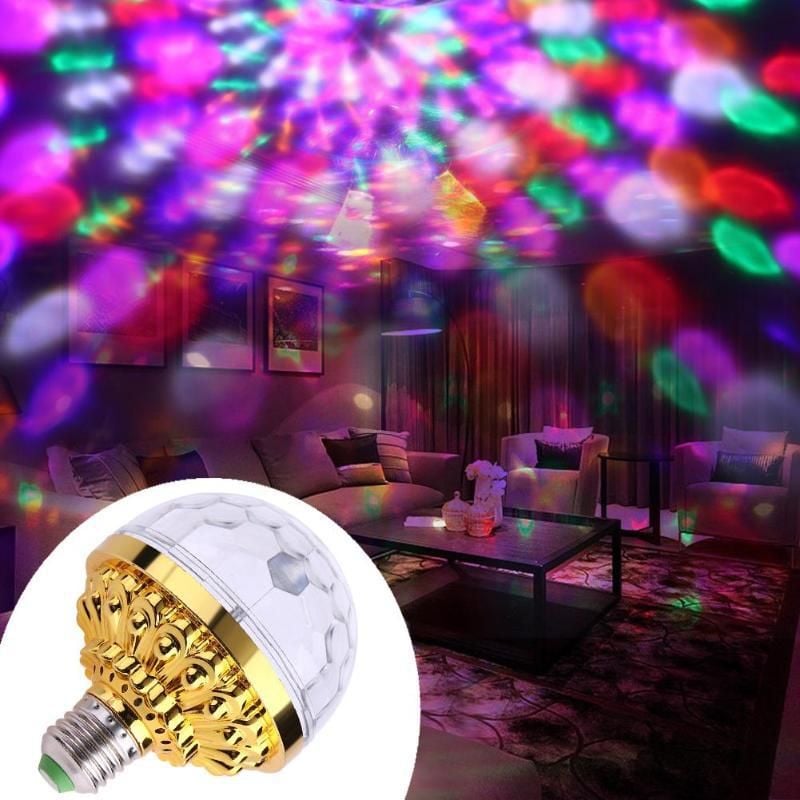 💥Begrüßen Sie Weihnachten mit 50 % Rabatt💥 Bunte rotierende Disco Ball Licht
