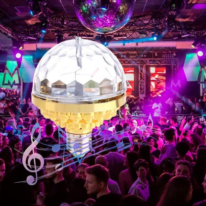 💥Begrüßen Sie Weihnachten mit 50 % Rabatt💥 Bunte rotierende Disco Ball Licht