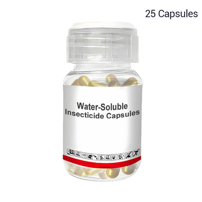 Wasserlösliche Insektizid-Kapseln für gesunde Blumen
