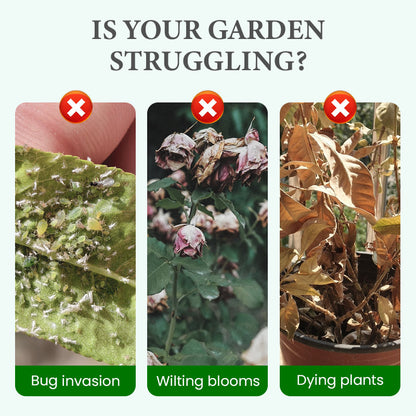 Wasserlösliche Insektizid-Kapseln für gesunde Blumen