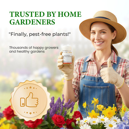 Wasserlösliche Insektizid-Kapseln für gesunde Blumen