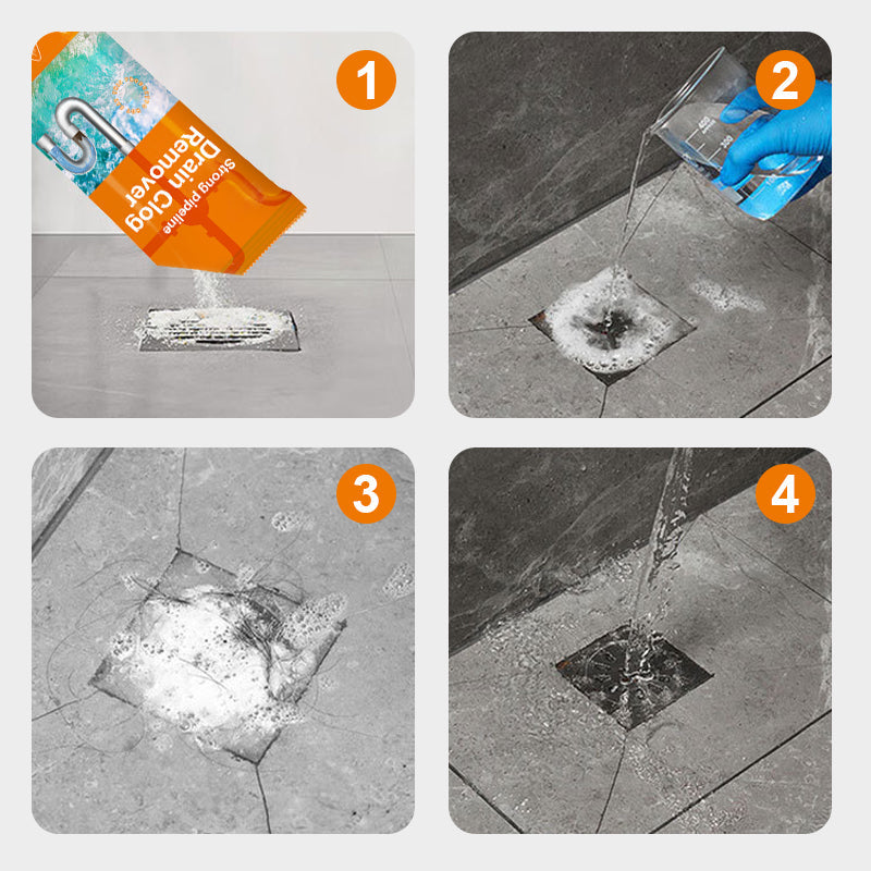 Starker Entferner für verstopfte Abflussrohre