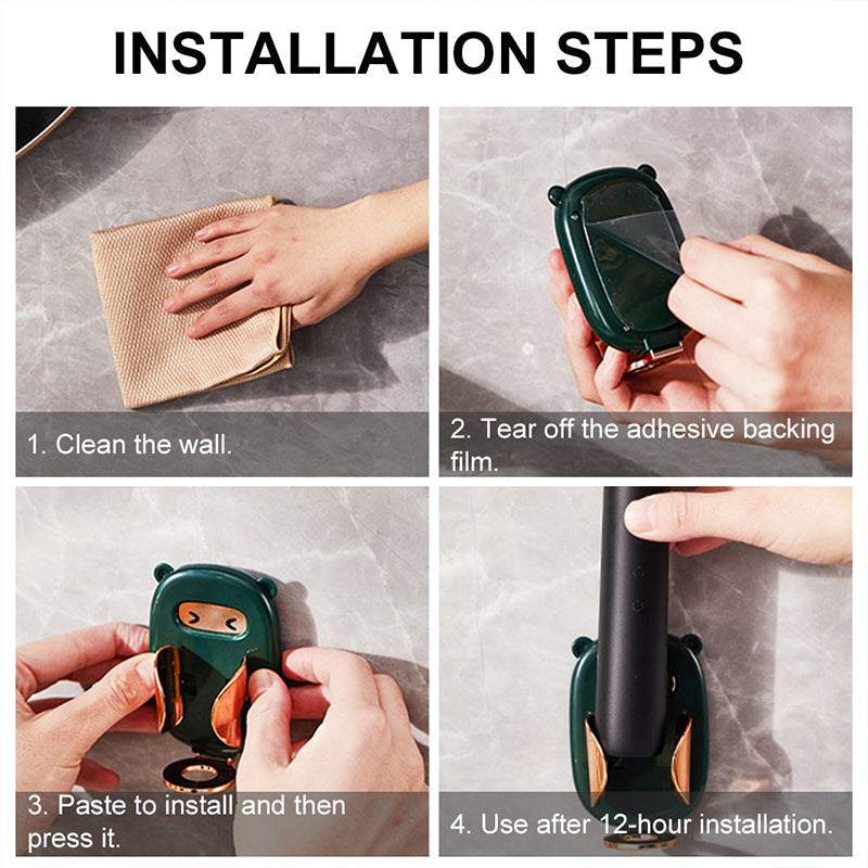 🛒 Schwerkraft-Zahnbürstenhalter