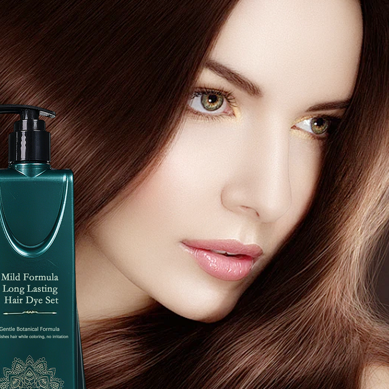 🔥Black Friday Mega-Ausverkauf  Mildes, langanhaltendes Haarfarben-Se