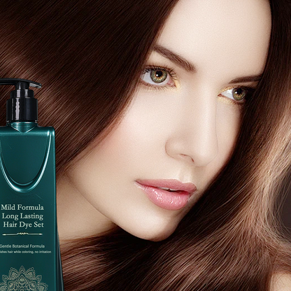 🔥Black Friday Mega-Ausverkauf  Mildes, langanhaltendes Haarfarben-Se