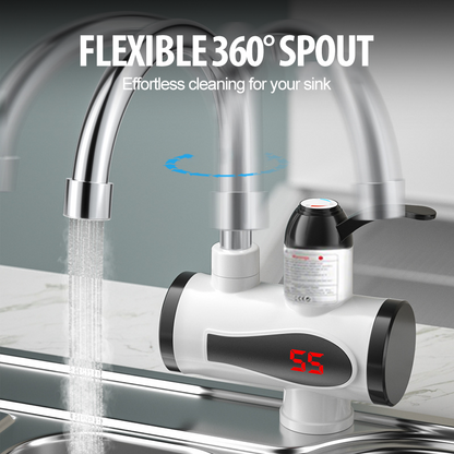 🔈🔈60% RABATT💧Sicherer und praktischer elektrischer Sofort-Heißwasserhahn🔥
