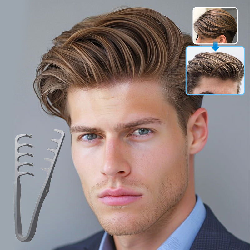 Weitgezinkter Volumenkamm – Professioneller Stylingkamm für Damen und Herren