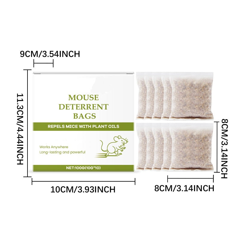 Lang anhaltende Mäuseabwehr-Beutel