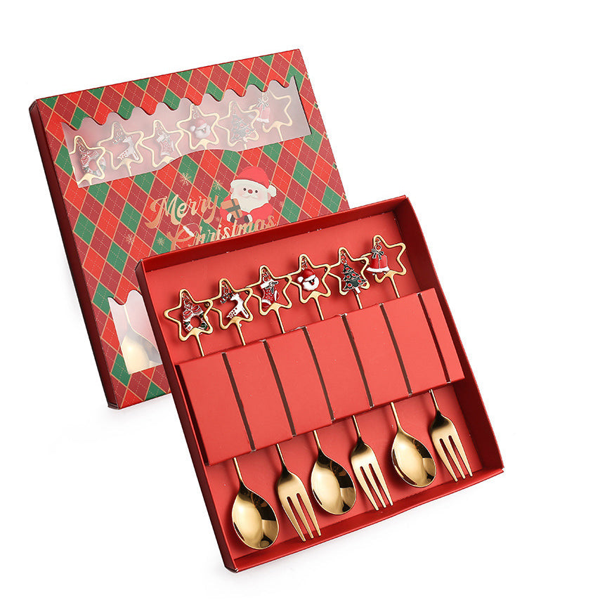 Weihnachtsbesteck-Set – Verschönern Sie Ihr Festtagsessen