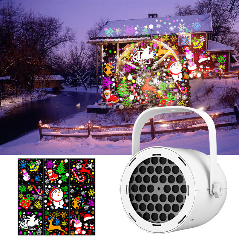 🎁🎅Weihnachts-Sonderverkauf – 50 % Rabatt💝16-Muster-USB-Weihnachtsprojektorleuchte🎄