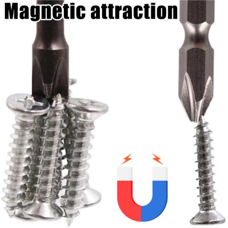 65 mm Einfachkopf-Sechskant-Schraubendreherbits – 10-teiliges Set