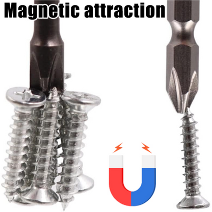 65 mm Einfachkopf-Sechskant-Schraubendreherbits – 10-teiliges Set