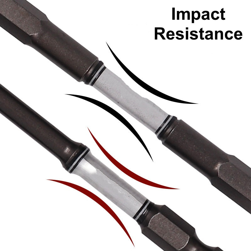 65 mm Einfachkopf-Sechskant-Schraubendreherbits – 10-teiliges Set