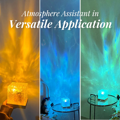 🌌 50% RABATT JETZT! ✨ Aurora Dreamscape Projektor – 360° Rotierend, Farbwechsel & Entspannende Atmosphäre 🛏️✨