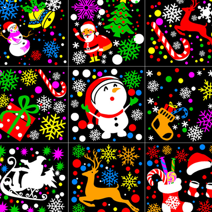 🔥🎄 Magischer USB-LED-Projektor für Weihnachten – Über 16 festliche Muster, einfache Einrichtung (Plug & Play) für Heim- und Partydekorationen