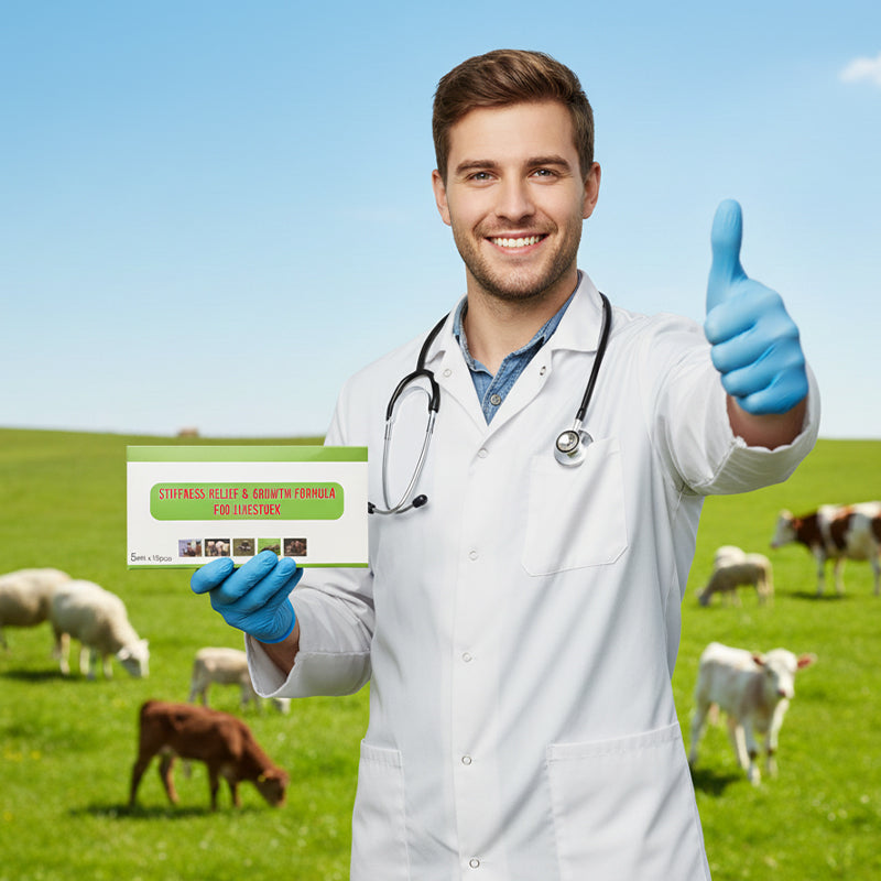 Formel zur Linderung von Steifheit und Förderung des Wachstums bei Nutztieren