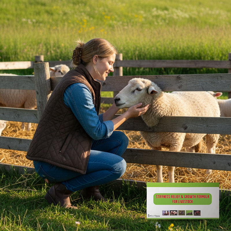 Formel zur Linderung von Steifheit und Förderung des Wachstums bei Nutztieren
