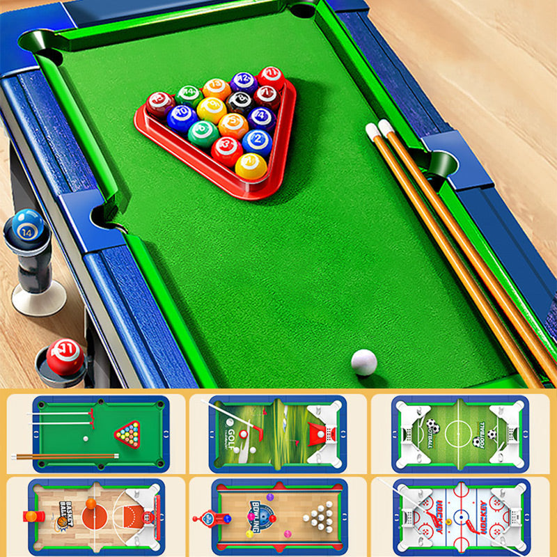 ✈️ kostenloser Versand ✈️Kompaktes 6-in-1-Set mit tragbarem Spieltisch