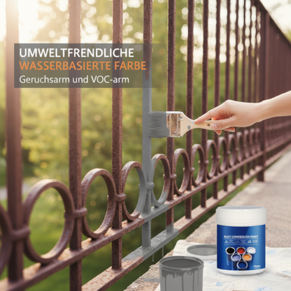 🛡️💧 50 % Rabatt❤️‍🔥Wetterfeste Rostumwandlungsfarbe für Metall