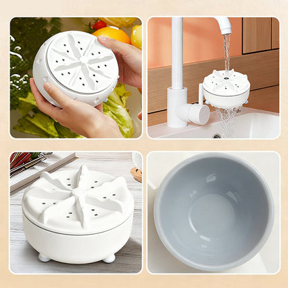 🍉🥬 Tragbares Obst- und Gemüse-Waschgerät – Schnell, gründlich und umweltfreundlich für gesunde Ernährung 🌿✨