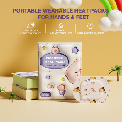 Tragbare Wärmepackungen für Hände und Füße