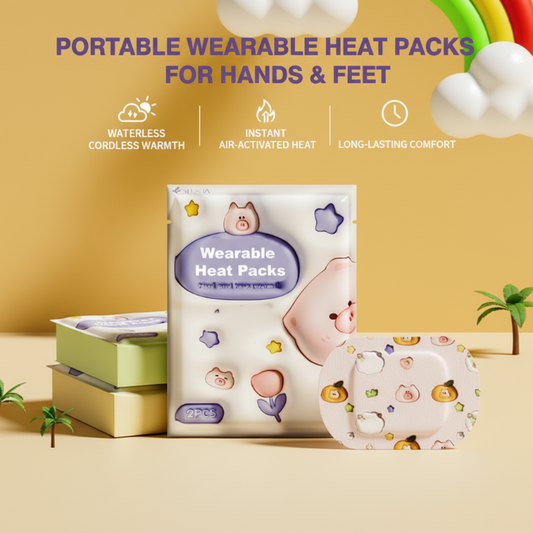 Tragbare Wärmepackungen für Hände und Füße
