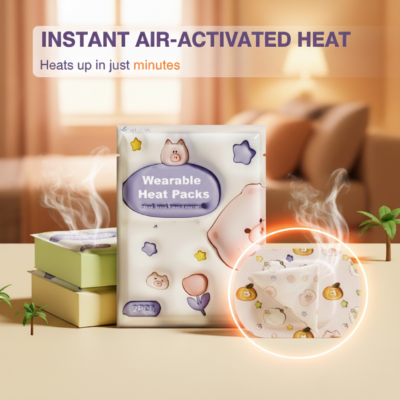 Tragbare Wärmepackungen für Hände und Füße