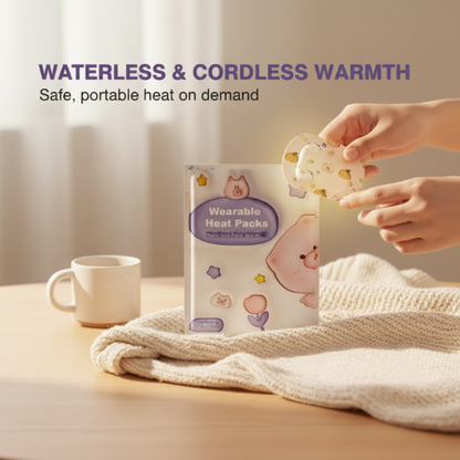 Tragbare Wärmepackungen für Hände und Füße