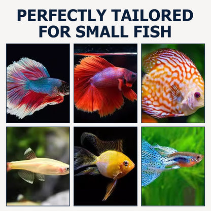 Proteinreiches Fischfutter für kleine Fische