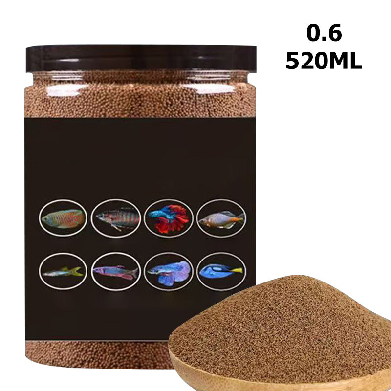 Proteinreiches Fischfutter für kleine Fische