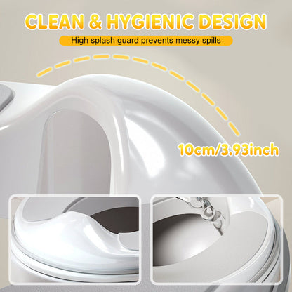 Sicherer und bequemer Toilettensitzring für Kinder