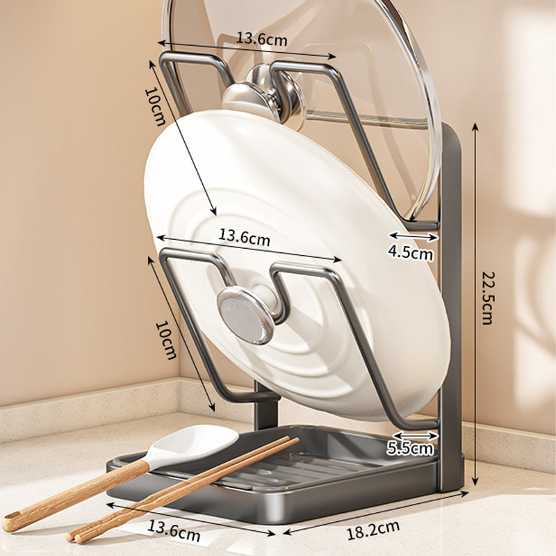 Organizer für Topfdeckel in der Küch